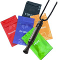 Patterned Meditation Breathing Apparatus Necklace