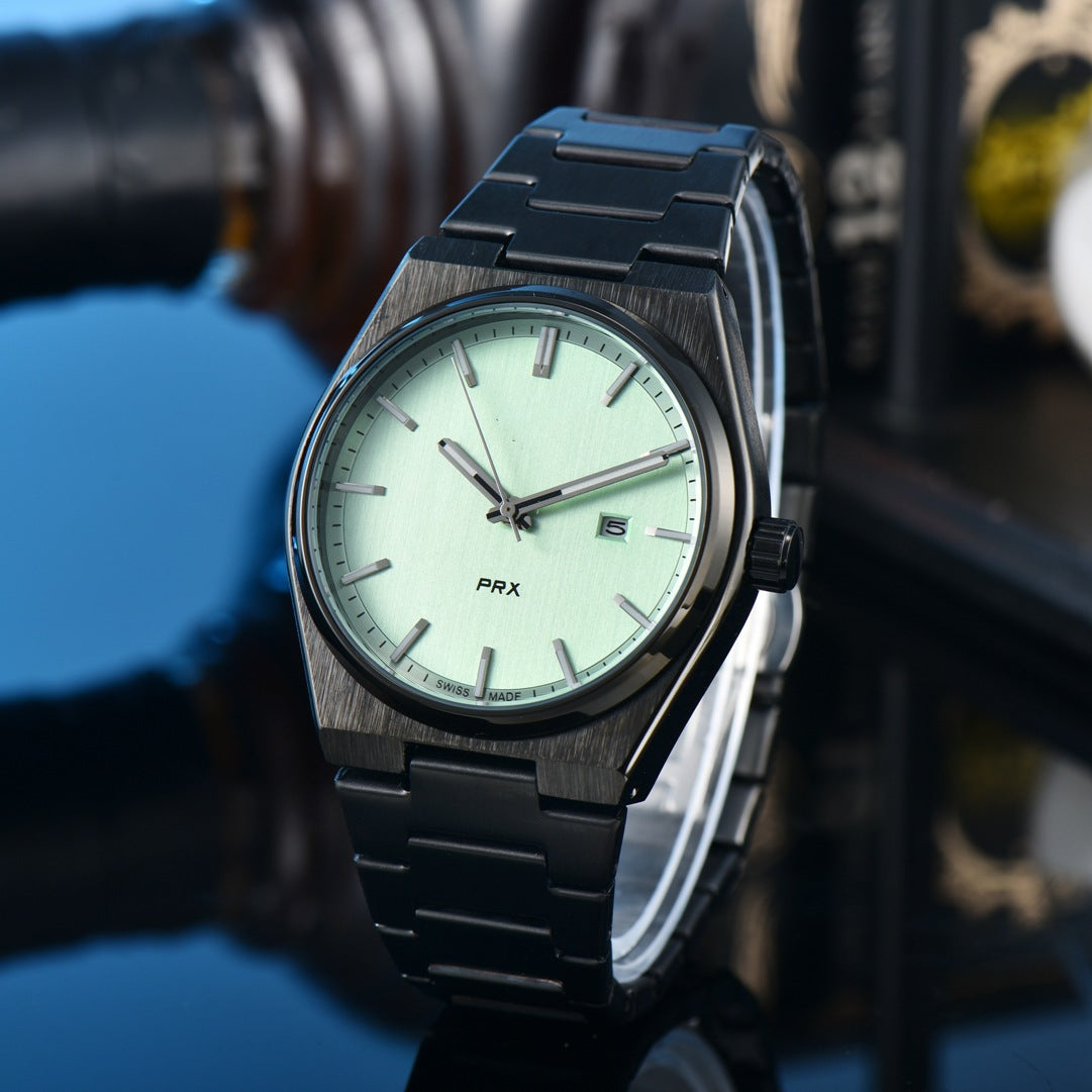New Simple, Elegant, And Stylish Quartz Mens Watch With Steel Band