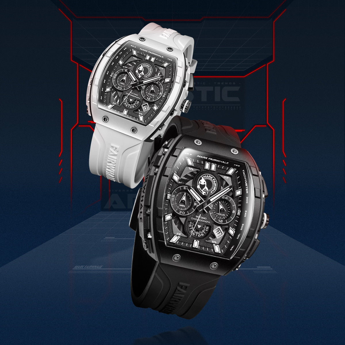 Mark Fairwhale Mens Multi-function Quartz Watch