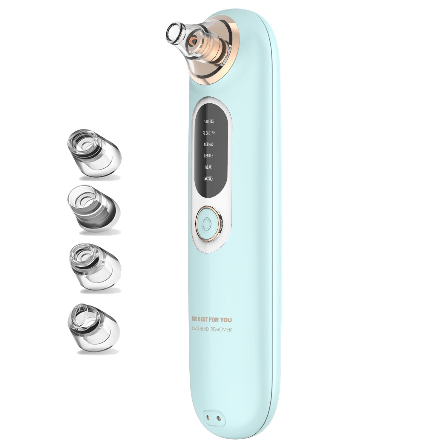 Beauty device for removing blackheads