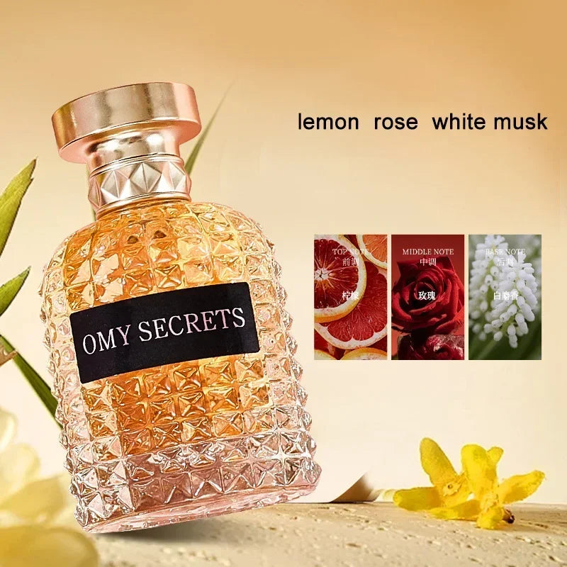 Miss Adventure Donna Perfume Luxury Spray Floral Fruity Scent Rose Jasmine Lasting Fresh Fragrance Daytime Rose Eau De Toilette