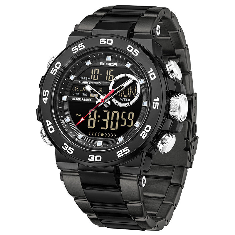 Simple Large-dial Three-hand Student Digital Watch