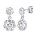 High-End 925 Sterling Silver Tassel Earrings