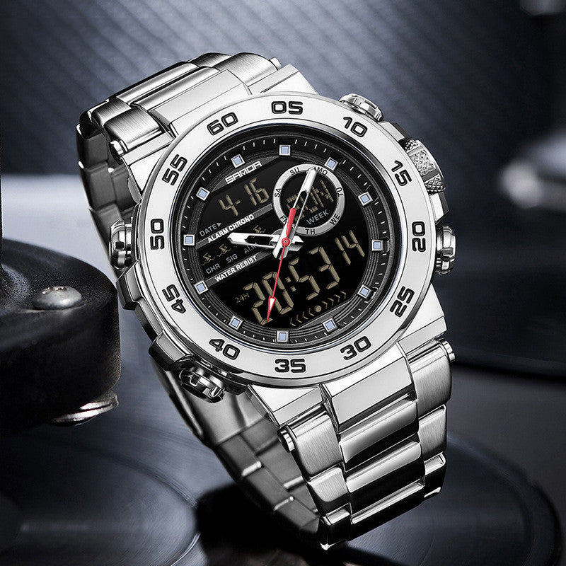 Simple Large-dial Three-hand Student Digital Watch