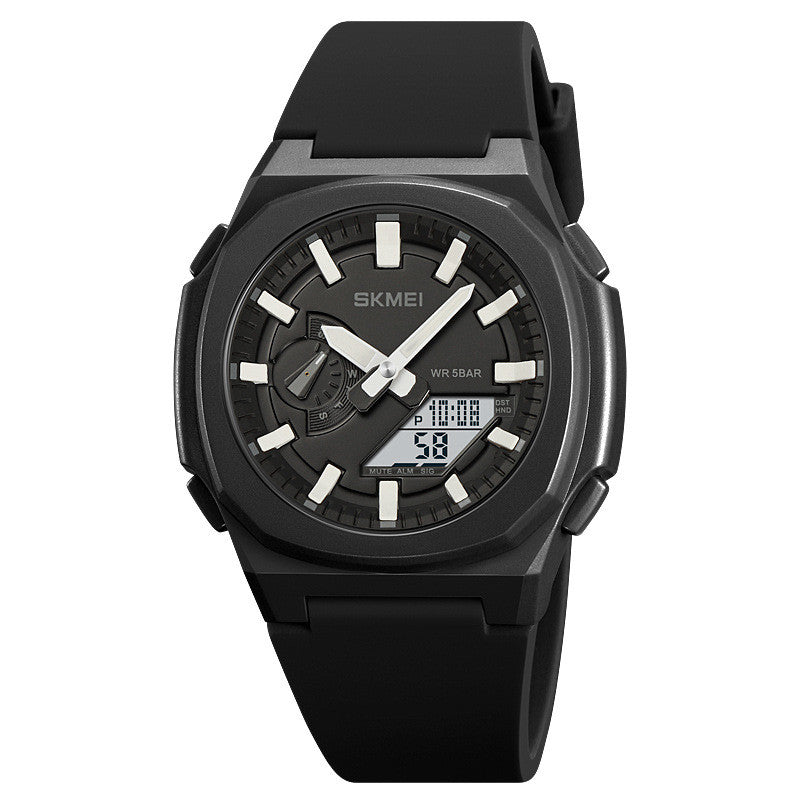 Fashionable Mens Quartz Waterproof Multi-function Chronograph Alarm Digital Watch