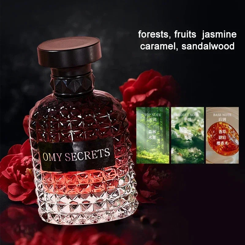 Miss Adventure Donna Perfume Luxury Spray Floral Fruity Scent Rose Jasmine Lasting Fresh Fragrance Daytime Rose Eau De Toilette