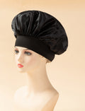 Wide-brimmed, high-elasticity headscarf/beauty cap