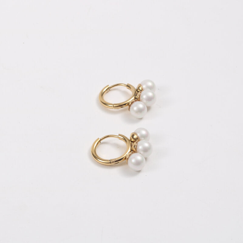 Women's Fashion Fresh Water Pearl Earrings
