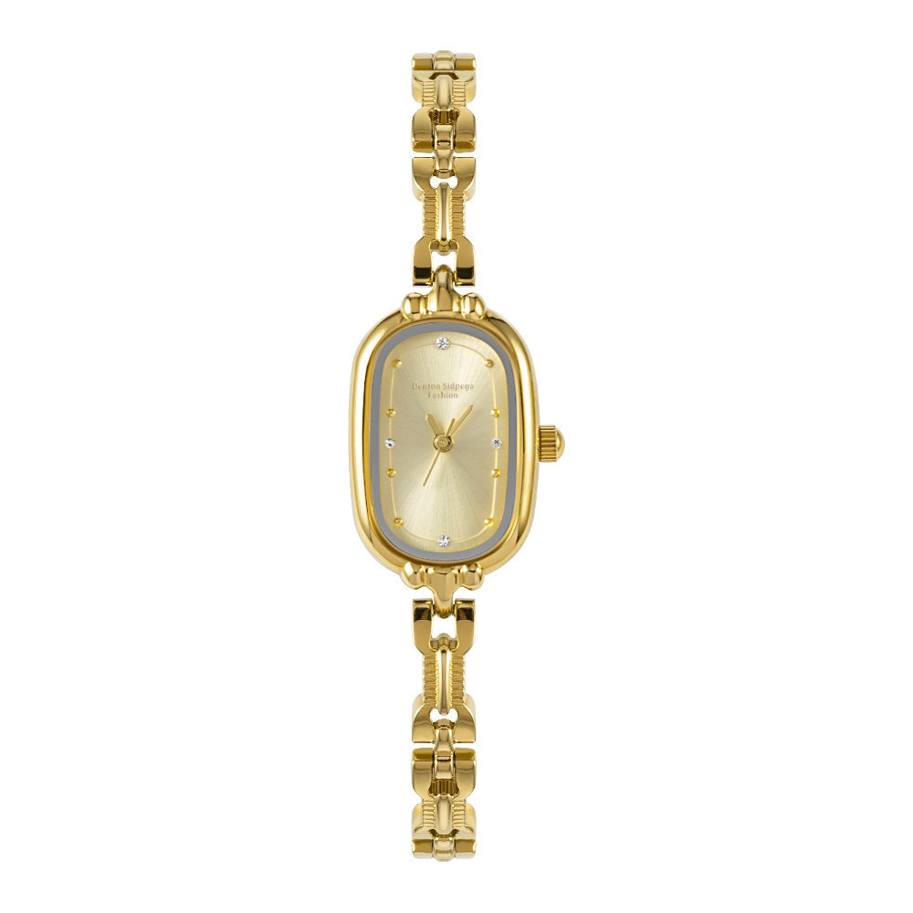 Egg-shaped Waterproof Bracelet Watch For Women