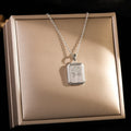 Fashionable Silver Titanium Steel Necklace For Women