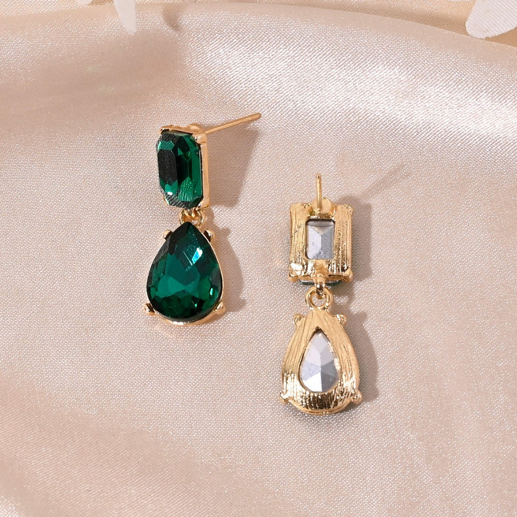 Chic Shimmering Rhinestone Drop Earring Sluxury-lite And Versatile
