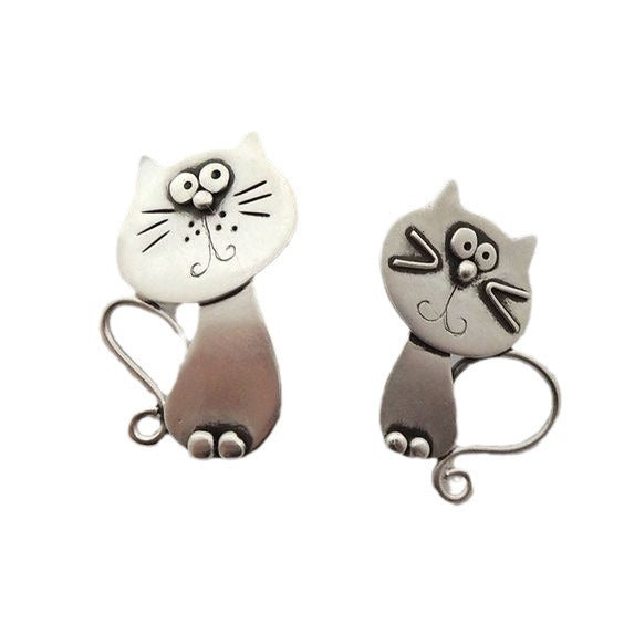 Women's Retro Kitty Minimalist Fashion Earrings