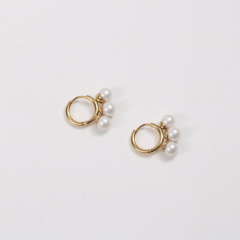 Women's Fashion Fresh Water Pearl Earrings